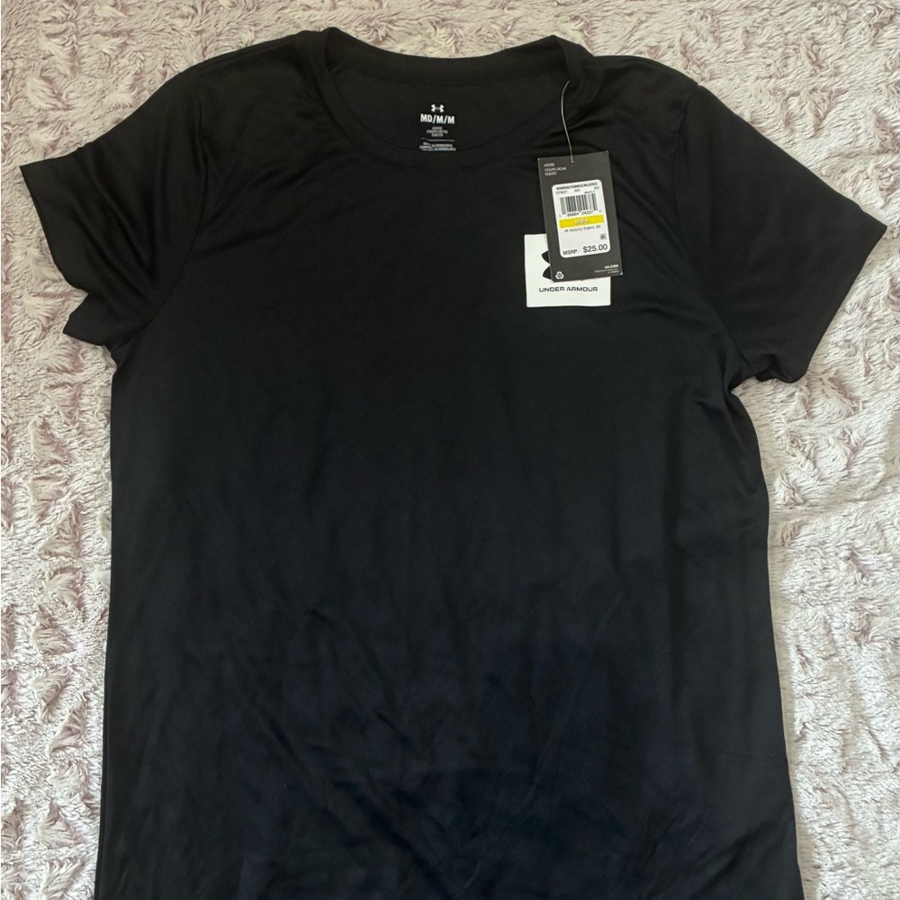 Under Armour Men’s Black Short Sleeve Athletic Tee